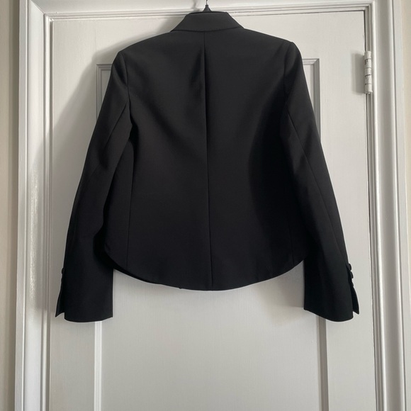 ZARA LIMITED EDITION ZW COLLECTION DOUBLE-BREASTED WOOL BLAZER, XS, NWT - Picture 6 of 7